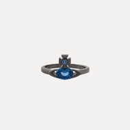 ［英國代購］100%正版 商店代購 Vivienne Westwood 藍色寶石戒指Allie Ring