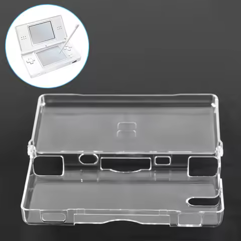 Transparent Game Case Cover NDSL Protective Case Replacement Case Screen Lens For DS Lite