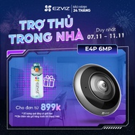 EZVIZ E4P 6MP WIFI Camera Panoramic Fisheye - Panoramic Fisheye, AI Human Identification, Conversati