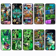 Soft black phone case for Xiaomi Mi 8 9 9T 11 Lite 11i 10T Pro Minecraft game caseg
