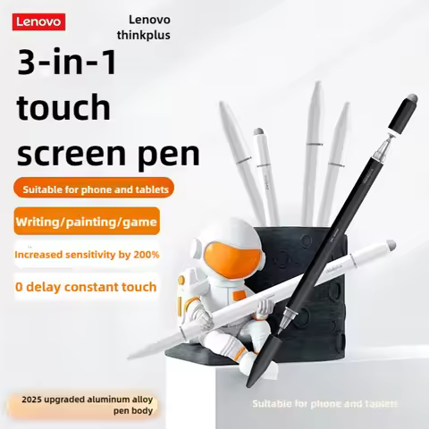 Lenovo Universal Bp28 Stylus For Android IOS Screen Stylus For iPad Pencil Tablet Pen Three Pen Tips