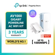 TP-Link Home Plug AV2 High Speed Dual Band Gigabit Powerline Wi-Fi Kit TL-WPA7517 AV1000 (Plug, Pair