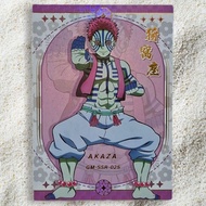 Demon Slayer Akaza SSR CCG Card
