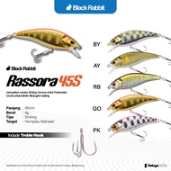 Black Rabbit Rassora Minnow Lure 45S