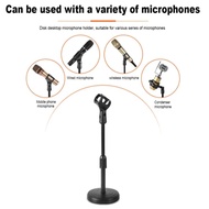 Mic Stand desktop Microphone Stand Adjustable Height Mic Holder (dio)