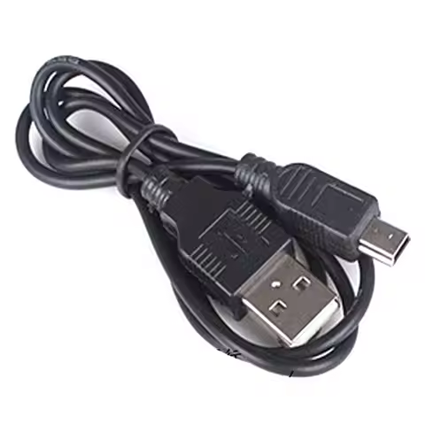 Data Cables USB 2.0 To MINI 5Pin Male Jack Copper Charging Cord Speakers PSP Laptop Camera Mobile Ph
