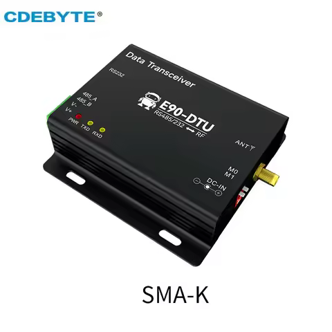 LoRa 30dBm Modem RS232 RS485 868MHz 915MHz E90-DTU(900SL30) RSSI Relay IoT Uhf Wireless Transceiver 