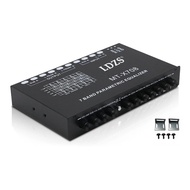 Equalizer Kereta Profesional 7 Jalur Multifungsi EQ Audio Kereta Penalaan Crossover Amplifier Parame