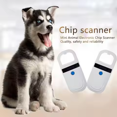 Pet ID Microchip Scanner 125kHz 134kHz ISO 11784 11785 FDX-B ID64 RFID ID Reader