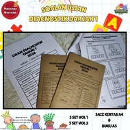 [BERCETAK] Soalan Ujian Diagnostik Tahun 1 / Peperiksaan Awal Prasekolah Darjah 1