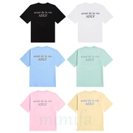 [acme de la vie] OVERSIZED  BASIC SHORT SLEEVE T-SHIRT ADLV UNISEX Casual Men Tshirt Women Tee Coupl