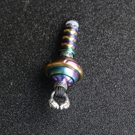 Colorful Stainless Steel Knife Pendant Fidget Spinner Adult Metal Decompression Toy EDC Outdoor Knif