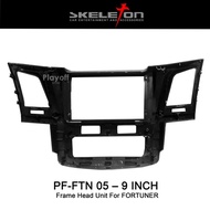 Frame Head Unit 9 Inch Mobil Fortuner Ftn 05 Auto Frame Android