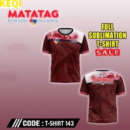 KEQI MATATAG T-SHIRT FULL SUBLIMATION DEPED BADGE