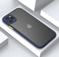 [ส่งจากไทย]Case iPhone 11 / iPhone 11Pro / iPhone 11Pro Max เคสกันกระแทก ปุ่มสีผิวด้าน กันรอยกล้อง ขอบนิ่มหลังแข็ง