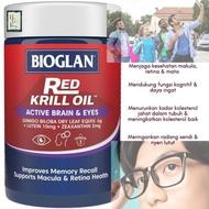 Bioglan Red Krill Oil Active Brain &amp; Eyes 60 Capsules