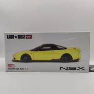 Mini GT Kaido House Honda NSX Kaido Work V1 Yellow No 108