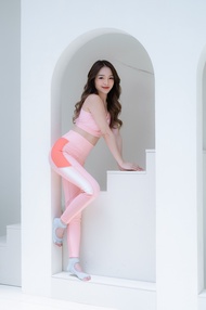 Collection 2023 (AJARN NOO KANPAI) Sportbra 024 / Sport Legging 021 (Pink)