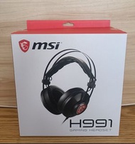 Msi 電競耳機 h991