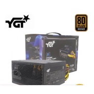 YGT True Rated Power Supply 500W REAL, 230V EU 80 Plus BRONZE, APFC
