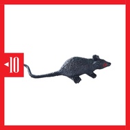 HITAM Timi mini Rat Antem 8 x 1.5cm Black toy gag prank toy squishy Rubber Mouse got lab lab