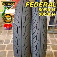 Second Matic Tire Products FEDERAL Brand 80/90 & 90/90 Ring 14 Tubeless