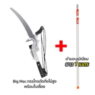 กรรไกรตัดกิ่งไม้ ดึงได้ 7 เมตร! SK-5!กรรไกรตัดไม้ เลื่อยตัดกิ่งไม้ กันไกรแต่งกิ่ง เลื่อยแต่งกิ่ง กรร