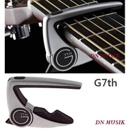 G7TH PERFORMANCE 2 STEEL STRING SILVER GUITAR CAPO