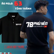 POLO SHIRT printed in 63 provinces - 78 PHU YEN (note province code or name you want to order)
