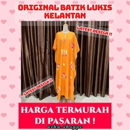 Baju kelawar kaftan batik/baju kelawar butterfly/baju kelawar bunga tabur/baju batik lukis tangan/ba