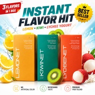 LaZior High Fiber Detox Drink LEMONET/KIWINET/HEBENET | Reduce Bloating & Improve Digestion Daily