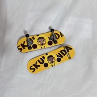 POPMART 泡泡瑪特 SKULLPANDA sp人生如戲 手指滑板 微縮滑板 迷你滑板 擺設 擺件 公仔 玩具 收藏