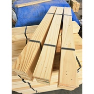 Second-Hand Pine Wood Length 76 Cm. Width 6.3 Thickness 1.3 5 Sheets Per Bundle 4 Sides