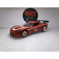 Hotwheels Speed Machines Corvette C6R Red