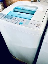 洗衣機 日立 低水位 滾筒日式AJ-S75MX 7.5公斤 95%新 包送貨安