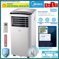 Midea Portable Air Conditioner MPH-09CRN1 1.0hp Portable Air Conditioner