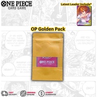 GOLDEN Packs ONE PIECE TCG CARD GAME MANGA BOA MANGA LUFFY MANGA ZORO INCLUDED ANIME