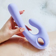 Nomi Tang - Flex Bi Bendable Dual Stimulator Rabbit Vibrator (Lavender)