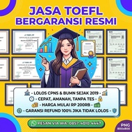 Toefl ITP book for CPNS BUMN