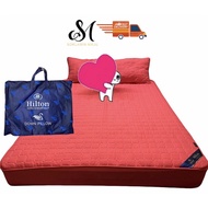 POS PANTAS 🏎 BEDSHEET QUEEN HILTON 3 IN 1 VIRAL CADAR HILTON QUEEN 3 IN 1 FREE BAG