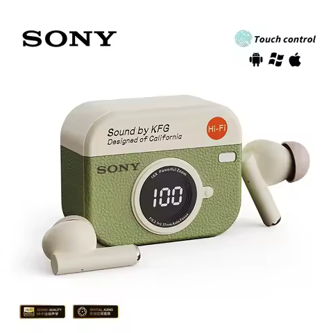 Original Sony X73 TWS Wireless headphones,Bluetooth retro Earphone, sports music headphones in-ear h