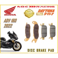 HONDA DISC BRAKE PADS ADV 160 2022 GOLD QUALITY