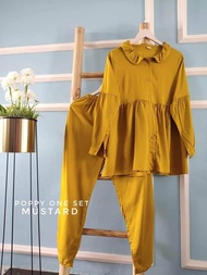 One Set Rayon Wanita / Setelan Panjang Wanita /setcel trendy /One set Rayon /Popy One Set