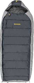 Alps Mountaineering Browning McKinley Sleeping Bag, Charcoal/Gray, Size: 35.8 x 90.4 inches (91 x 22