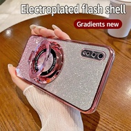 For Vivo S1 1907 V1907 Casing Electroplating Soft Glitter TPU Phone Back Luxury Cover Vivo V1907 Pho