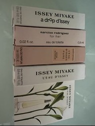 Issey Miyake / Narciso 香水版 $20支