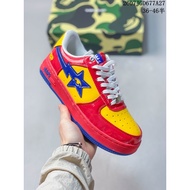 Bape x kidsuper studios Star To Low cut sports and leisure board shoes