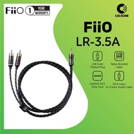 Fiio LR 3.5A/LR-3.5A/LR35A 20AWG OCC RCA to 3.5mm Male Audio Cable