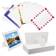 30 Pack Paper Picture Frames Standing White Cardboard Photo Frames for 4 X 6Inch Photos,  with Easel
