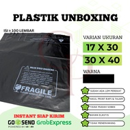 Polymailer Print Fragile Unboxing contains 100 sheets, size 17x30 and 30x40